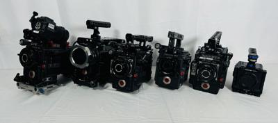 Among the assets being offered are digital cameras by brands such as Arri, Red, Sony and GoPro.