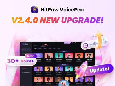 HitPaw VoicePea V2.4.0 Released