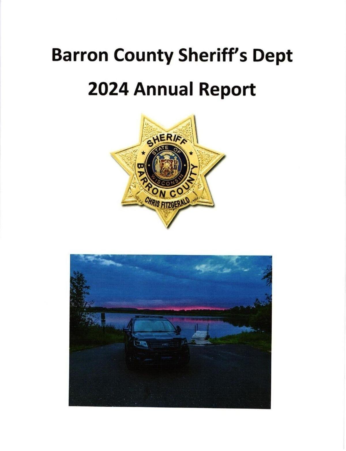 Barron County Sheriff annual report 2024