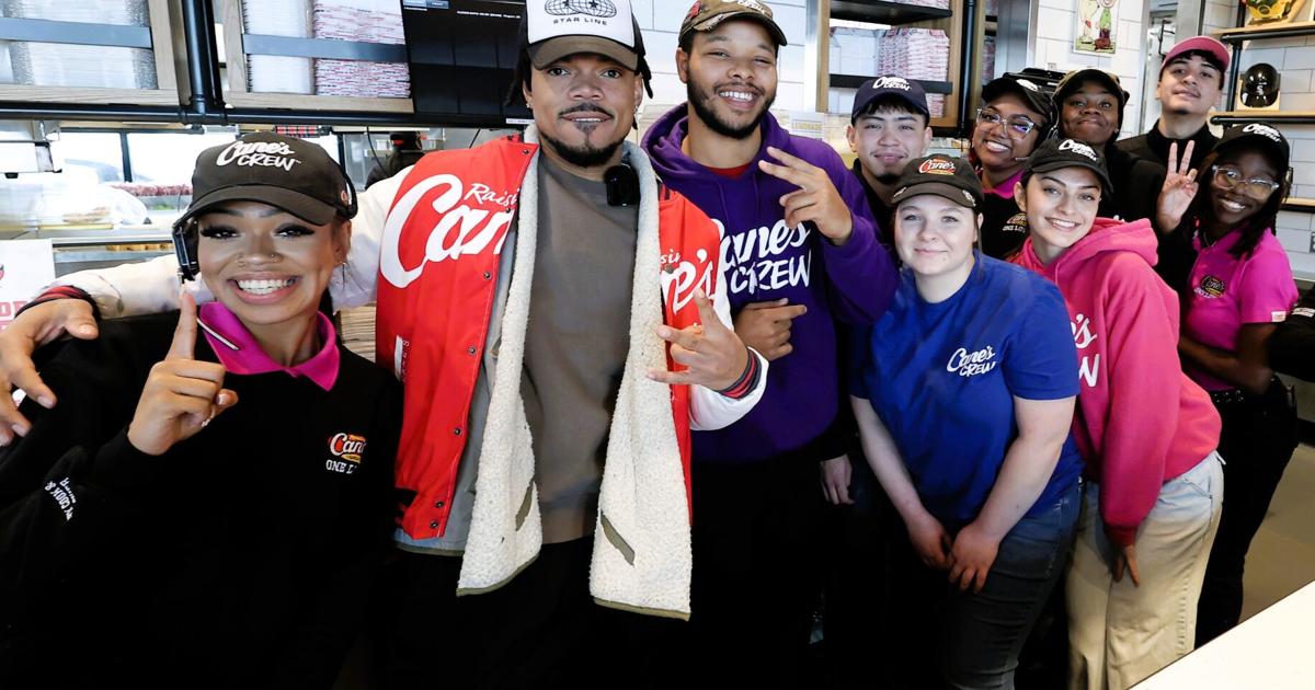 Chance the Rapper and Raising Cane’s host bike giveaway | Candid ...