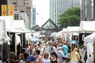 Millennium Art Festival returns to downtown Chicago July 15/17 with over 130 juried artists.