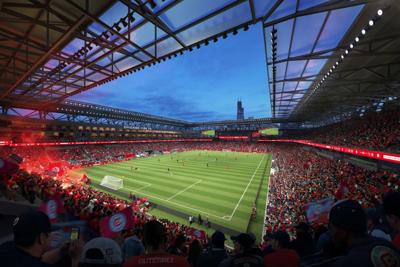 Chicago Fire kicks it up a notch with privately funded $650M South Loop stadium