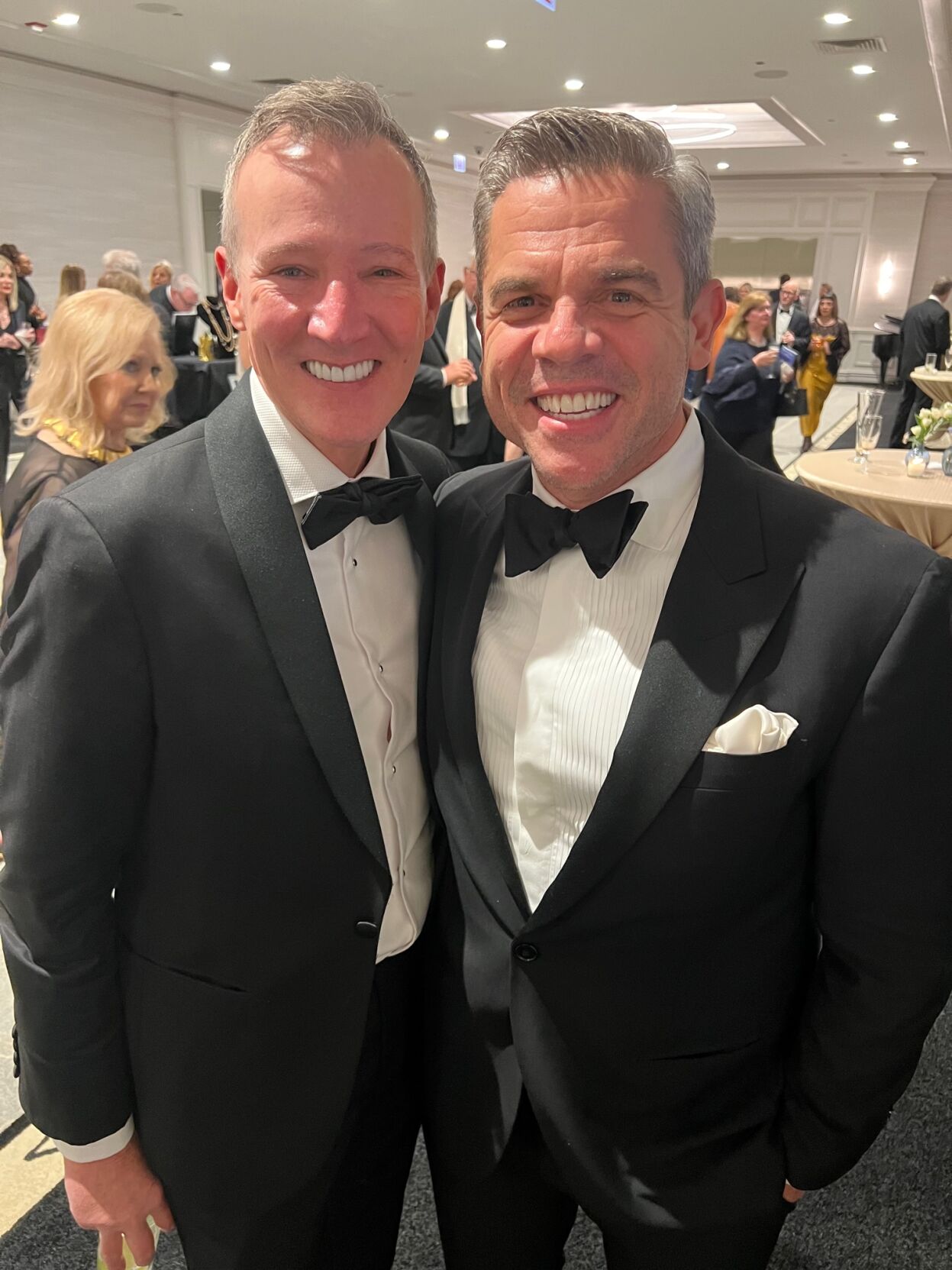 Phillip Emigh and Bruce Haas. (Photo by Candace Jordan)