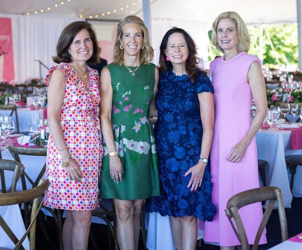 Event chairs Cammy Hines, Jackie Magner, Katie Wilhelm and Kay Murphy. (Photo by Robin Subar)