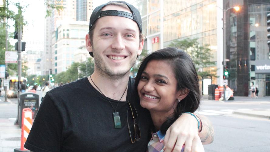 Priya Praveen and Ian Exline