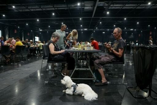 Thousands of people are being put up in emergency shelters