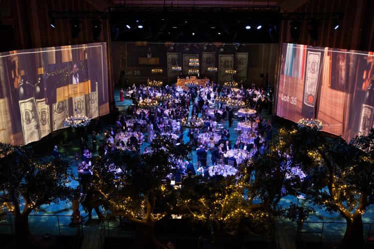 2023 lyric wine auction stage