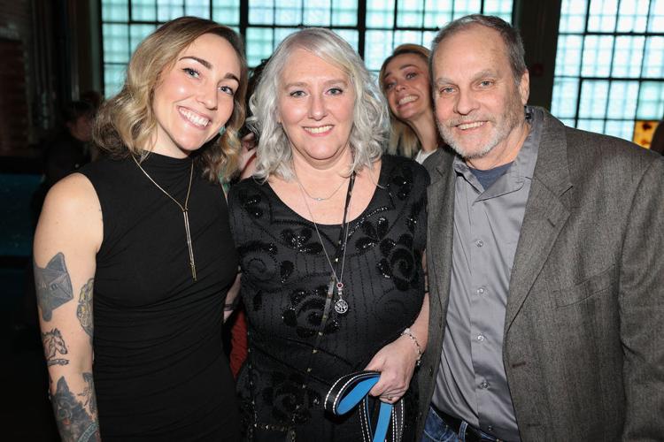 Heather Owen (L) and friends at Houndstooth Ball.