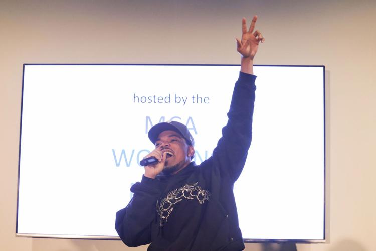 Chance the Rapper showing EXPO CHICAGO some love!