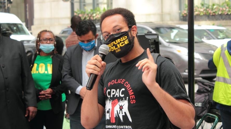 Occupy city hall speaker