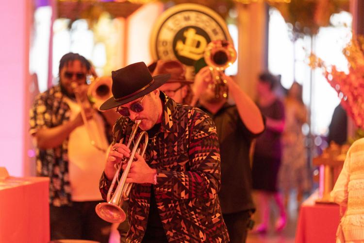 Low Down Brass Band performing. Photo | Jeremy Lawson