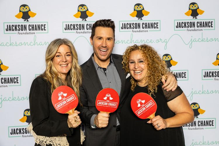 Jackson Chance Foundation co-founder Carrie Meghie (L) with Ryan Chiaverini and Beth Heller. (Photo Francis Son)