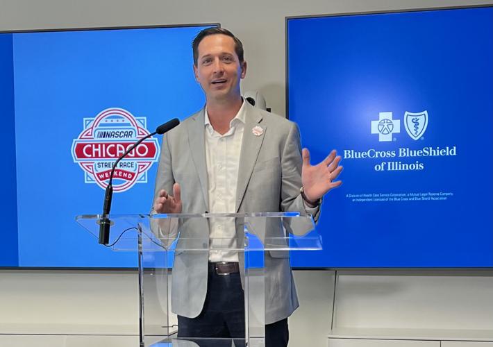 NASCAR partnertship with BCBSIL article photo three