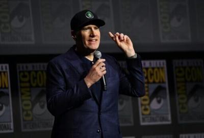 President of Marvel Studios Kevin Feige attends the Marvel panel during Comic-Con International in San Diego