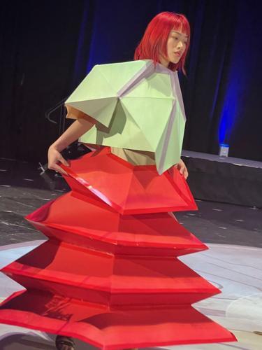 Design in the Sustainable Fashion Show.