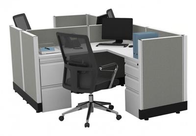 The Systems Series 2 Person Cubicle, Now Available at Madison Liquidators