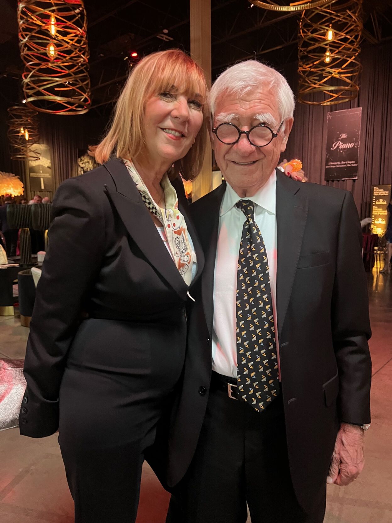Melinda Jakovich and Lucien Lagrange. (Photo Candace Jordan)