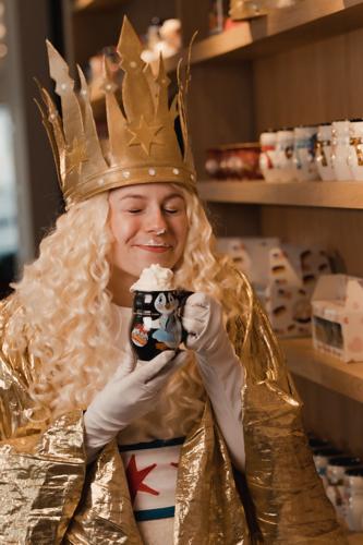 The Christkind, the face of the market, will be making appearances at all three markets.