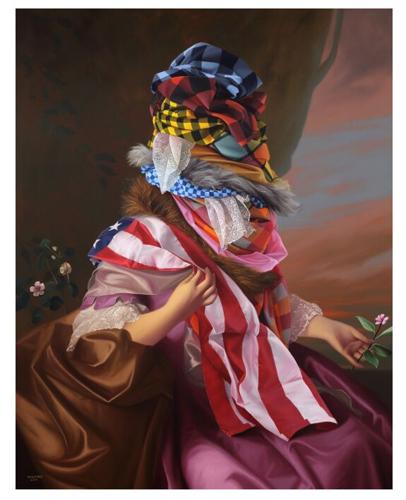 Shawn Huckins- American Portrait III 2023 (EXPO CHICAGO)