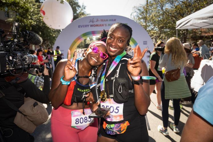 Team Milk at Every Woman's Marathon. Credit: MilkPEP