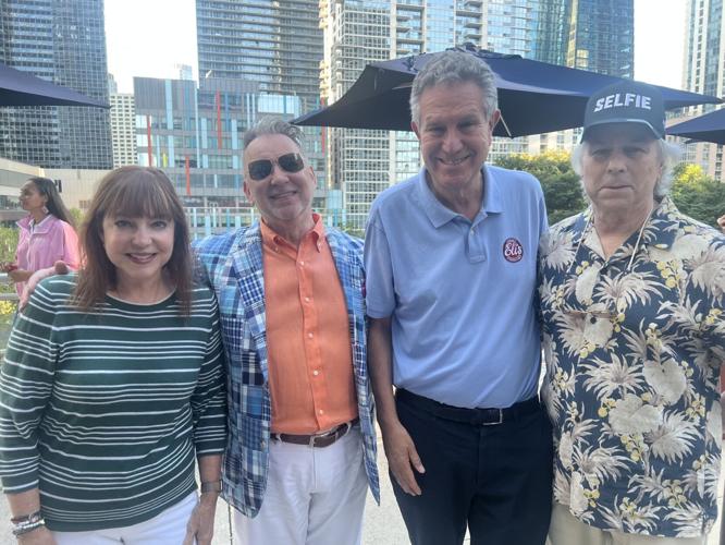 Maureen Schulman, Michael Caputo, Marc Schulman and Howard Tullman. (Candace Jordan photo)