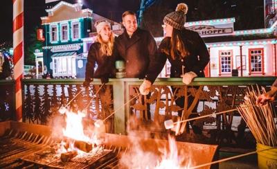 Six Flags' Holiday in the Park returns with both drive-thru and in-park viewing options.