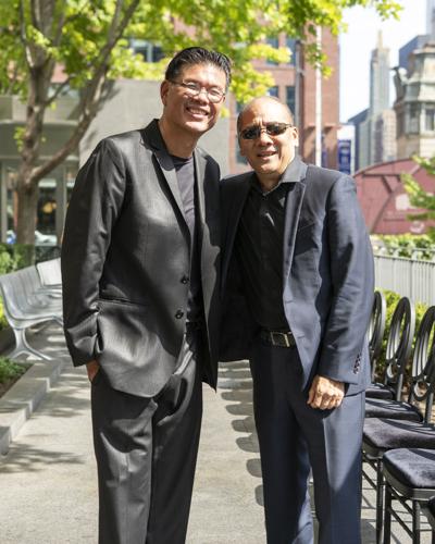 Jon Cotay and friend. (Photo by Gerald Eustaquio)