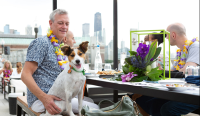 PAWS Chicago Beach Party, 2023. (Photo | Claire Demos)