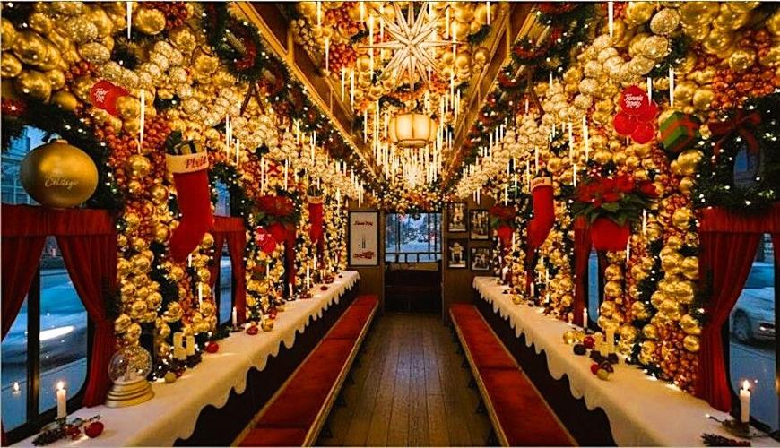Interior of Fannie May Jolly Trolley (Eventbrite photo)
