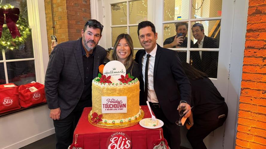 Film producer Andrew Gernhard, Alyssa Szeto and David O'Donnell. (Photo | Maureen Schulman)