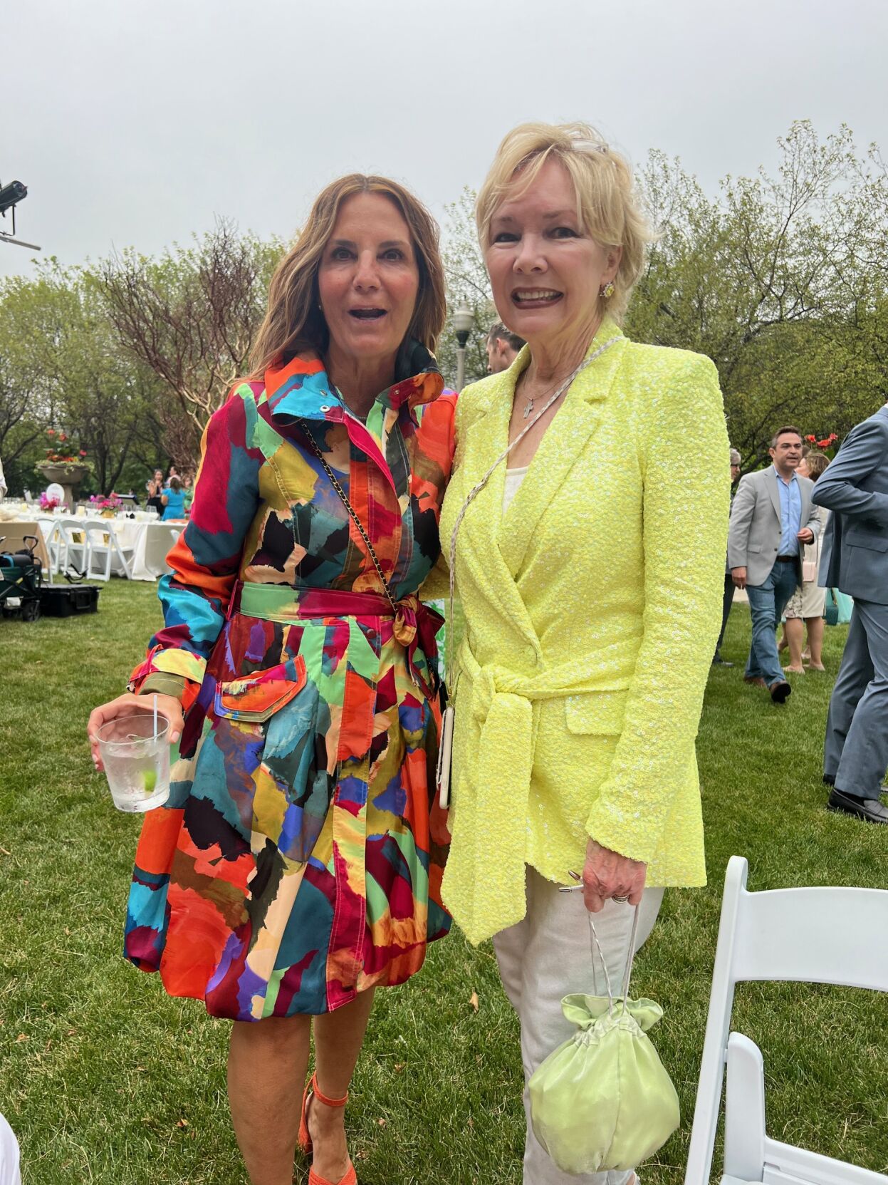 Tina Hock and Peg Lombardo. (Photo | Candace Jordan)