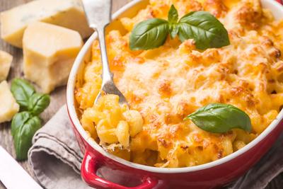 Mac and cheese! (Shutterstock photo by Goskova Tatiana)