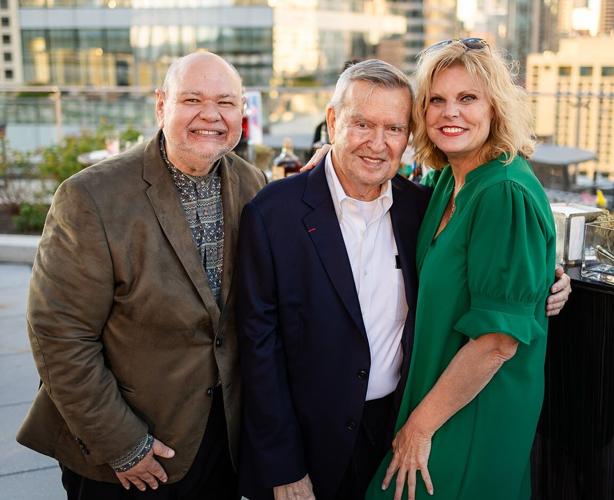 Nick Pullia, Michael Kutza and Lisa Fielding. (Photo by Kelsy Goodwin)