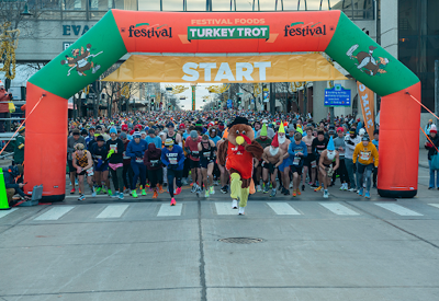 Gobble and gallop your way to one of Chicago's best turkey trots this Thanksgiving season