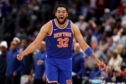 Karl-Anthony Towns scored 27 points for the Knicks in their victory over the Detroit Pistons