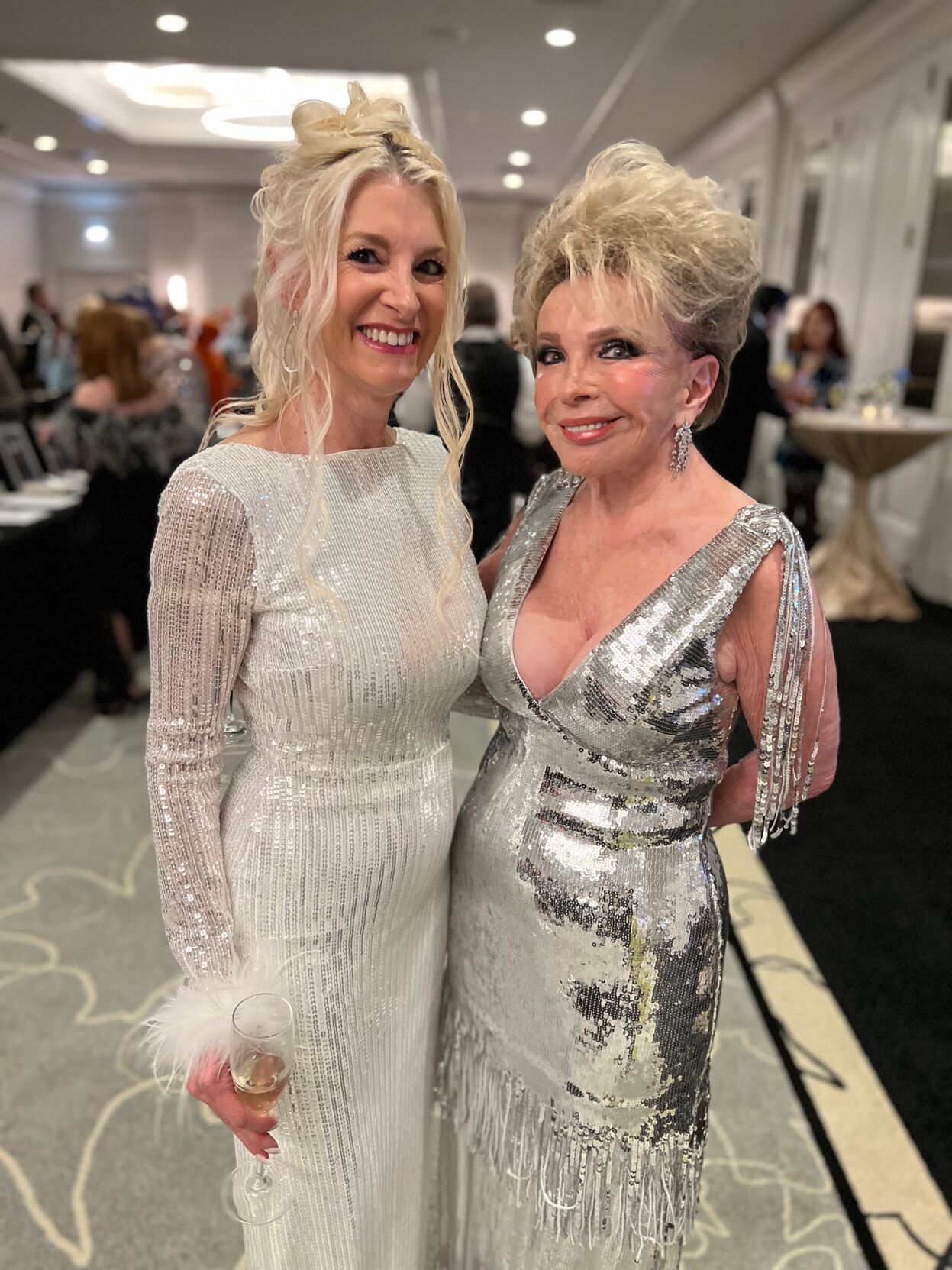 Debi Catenacci and Sherrill Bodine. (Photo by Candace Jordan)