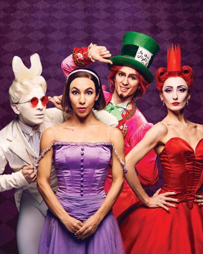 Dancers Stefan Gonçalvez, Amanda Assucena, Jonathan Dole and Victoria Jaiani. (Photo by Todd Rosenberg)