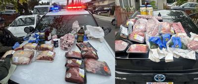 Photo: $1,200 meat heist thwarted by alert Safeway employee in Cupertino, two arrested with prime cuts and ribeyes