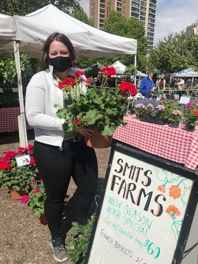 Mandy Moody, executive director of Green City Markets, in Lincoln Park.