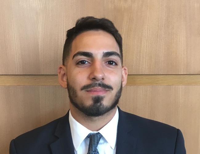 Jesus Rosario is the New Eastside doorperson of the month. Photo by Jesse Wright