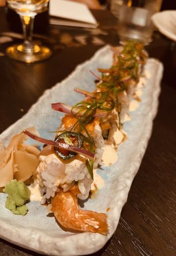 A delicious dish from the "suviche" bar. (Photo by Candace Jordan)