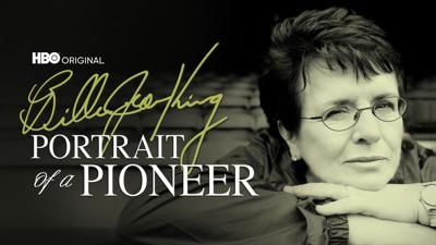 "Billy Jean King: Portrait of a Pioneer" documentary will open Chicago's Doc10 Film Festival April 24. (Film graphic | HBO Studios)