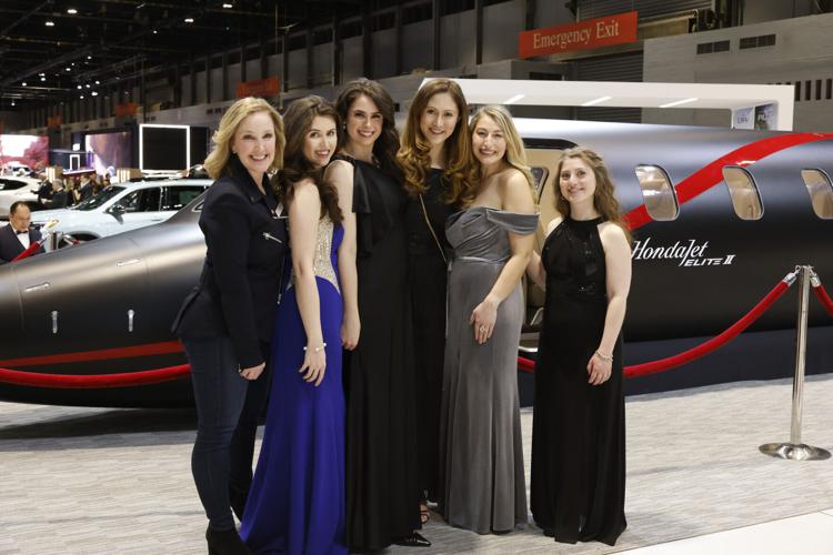 Chic supporters at First Look for Charity 2023.