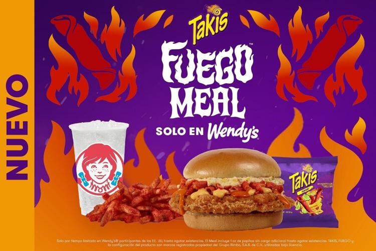 Wendy's y Takis suben la temperatura con una colaboración llena de sabor