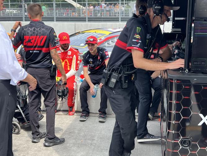 NASCAR Chicago Street Race - Bubba Wallace Team