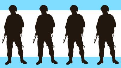 Federal troops in Chicago
