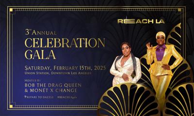 Bob the Drag Queen and Monét X Change will host REACH LA’s 3rd annual gala, designed by Jason Rhee of The Rheefined Company, which raises funds for the organization’s mental health and creative arts programs. REACH LA supports LGBTQ+ youth of color with...