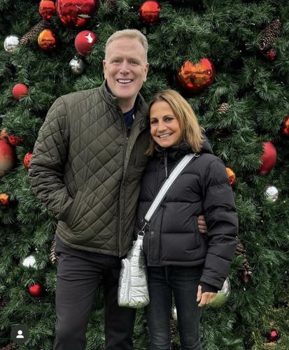 Jon Harris with wife Alex.