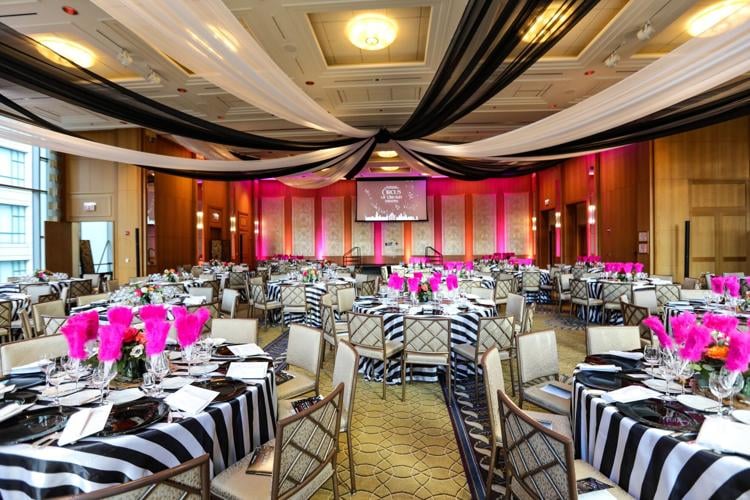 Eversight Gift of Sight Celebration at the Peninsula with decor by Tamar Productions.