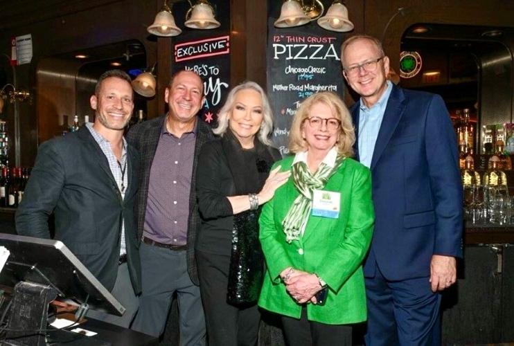Russell Steinberg, Lee Golub, Candace Jordan, Debbie Gershbein and Grant DePorter. (Jeff Brown photo)